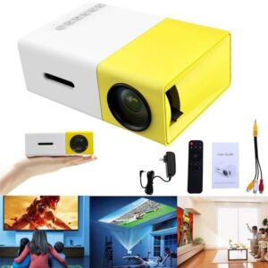 YG300 Portable Projector HD 1080P Mini Video Projector With Remote Control For TV U Disk SD Card