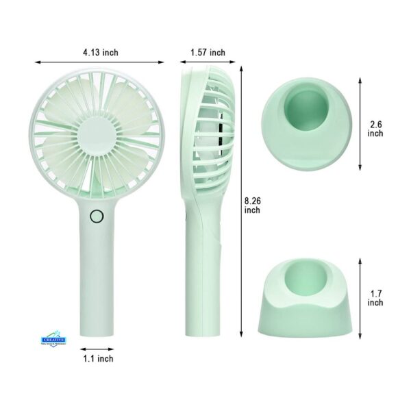 USB Charging portable handheld electric rechargeable mini fan - Image 8