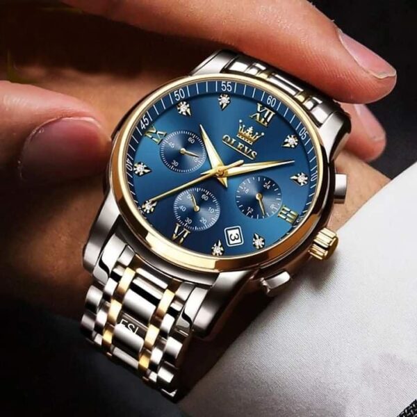 European and American Fashionable Stainless Steel Men's Watch - Image 3