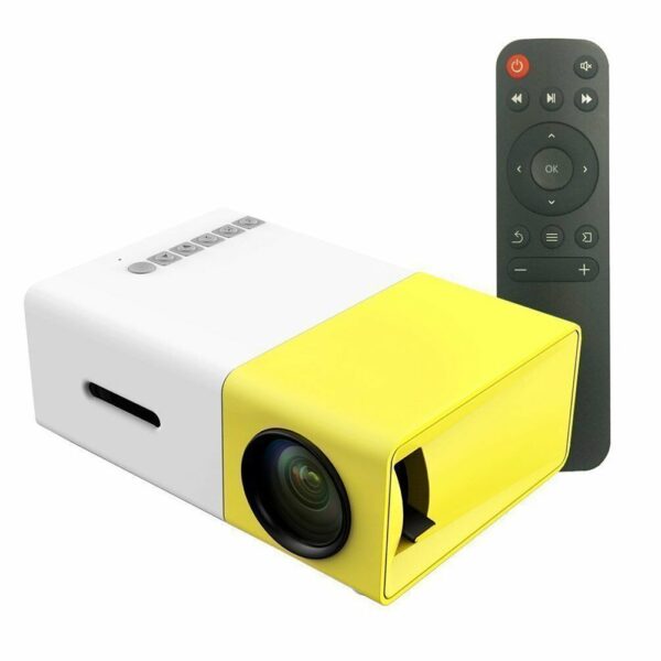 YG300 Portable Projector HD 1080P Mini Video Projector With Remote Control For TV U Disk SD Card - Image 3