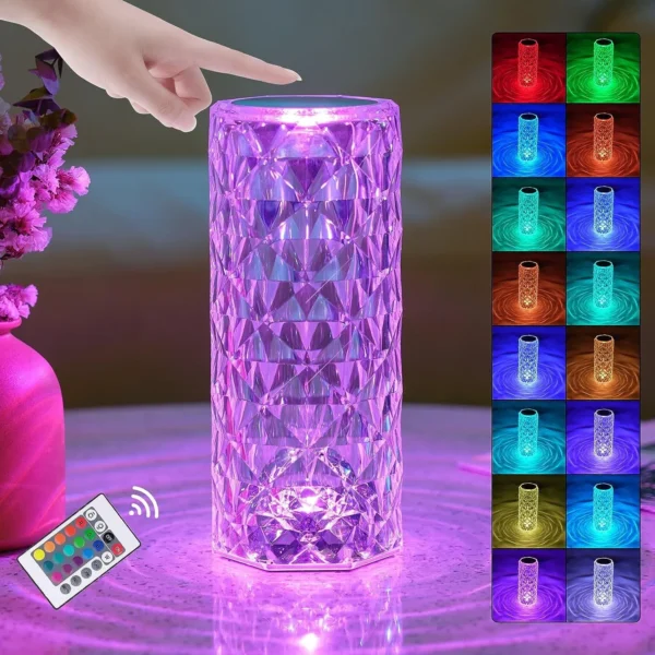 Rose Diamond Table Lamp - Image 4