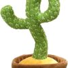 Dancing Cactus Talking Cactus Stuffed Plush Toy Electronic Toy with Song Plush Cactus Potted Toy Early Education Toy for Kids - Image 2