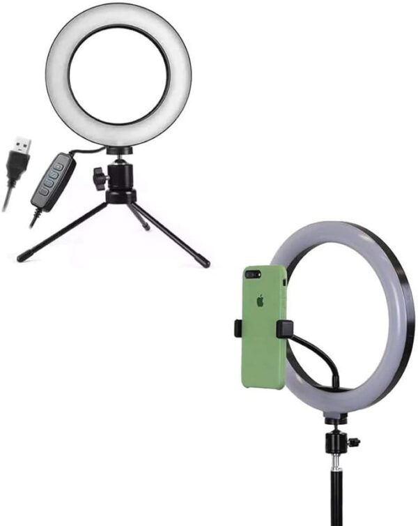 Portable Mini Photo Studio Box Folding Diffuse Soft Box With LED Light Photography Background (24cm X 24cm) - Image 3