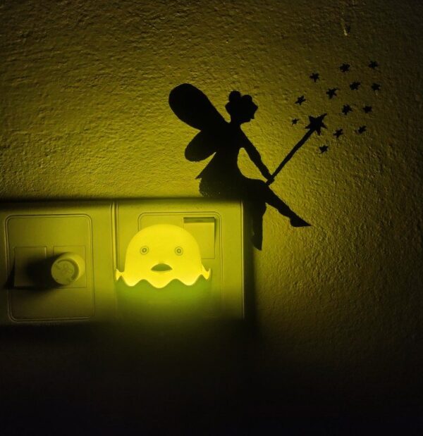 Light-Controlled Sensor LED EU Plug Egg Shell Duck Night Light with Mushroom Wall Socket Light Lamp - Image 5