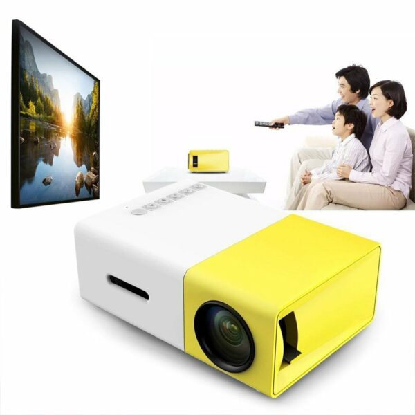 YG300 Portable Projector HD 1080P Mini Video Projector With Remote Control For TV U Disk SD Card - Image 2