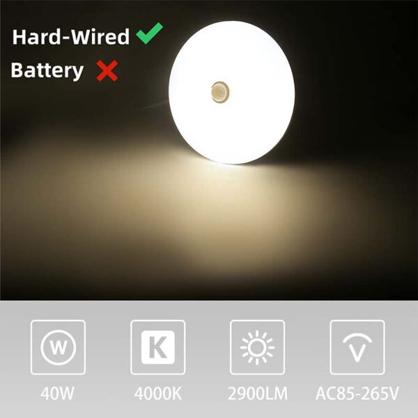 Wireless Motion Sensor LED Night Light USB Rechargeable Wall-Mounted Automatic Body Induction Lamp Energy-saving Bedroom Lamp High Quality - Image 6