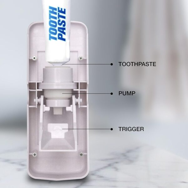 Hands Free Toothpaste Dispenser and Holder - Image 5