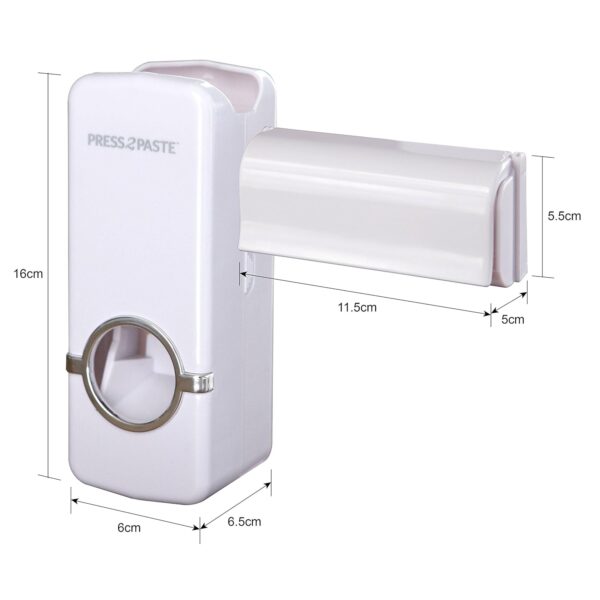 Hands Free Toothpaste Dispenser and Holder - Image 2