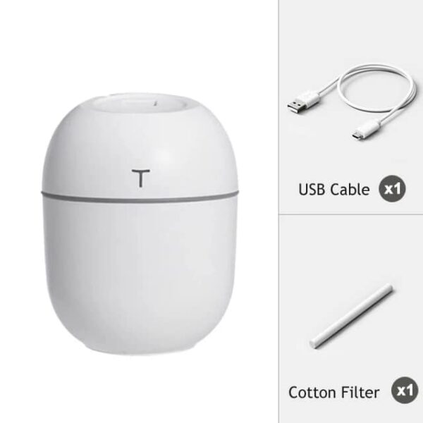 Mini Large Mist Volume USB Air Humidifier Household Small Desktop Intelligent Car New Aromatherapy Machine - Image 7