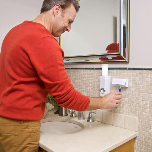 Hands Free Toothpaste Dispenser and Holder - Image 4