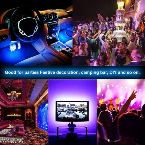 3M Atmosphere Lamp EL Cold Light Line With USB DIY Decorative Dash Board Console Auto LED Ambient Light Car Interior Accessories - Image 5