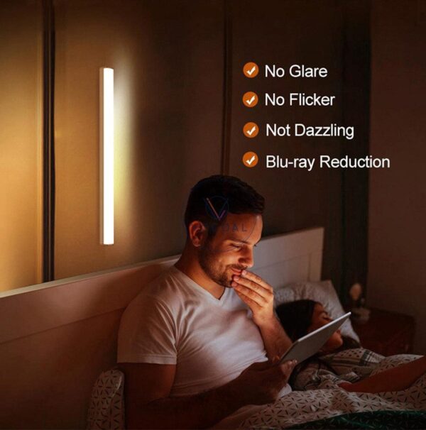 Vocoal Motion Sensor Light Bedroom Decor Night Lights Motion Sensor Night Lamp USB Charging Bedroom Decoration Led Night - Image 2