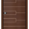 SMART ECO WOOD TOILET & BELCONY DOOR - COFFEE - Image 7
