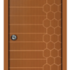 SMART ECO WOOD TOILET & BELCONY DOOR - Yellow - Image 3