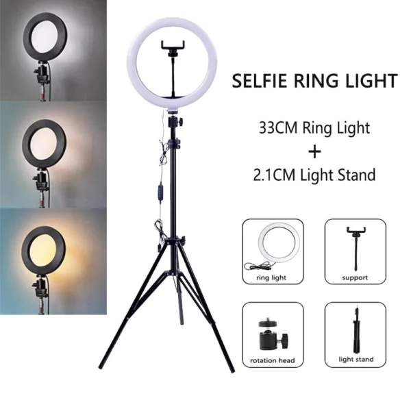 Portable Mini Photo Studio Box Folding Diffuse Soft Box With LED Light Photography Background (24cm X 24cm)