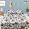 Leafty Coffee Bed Sheet
