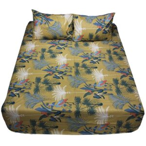 Pe Heron Bed Sheet 100% Cotton Bedsheet hometex