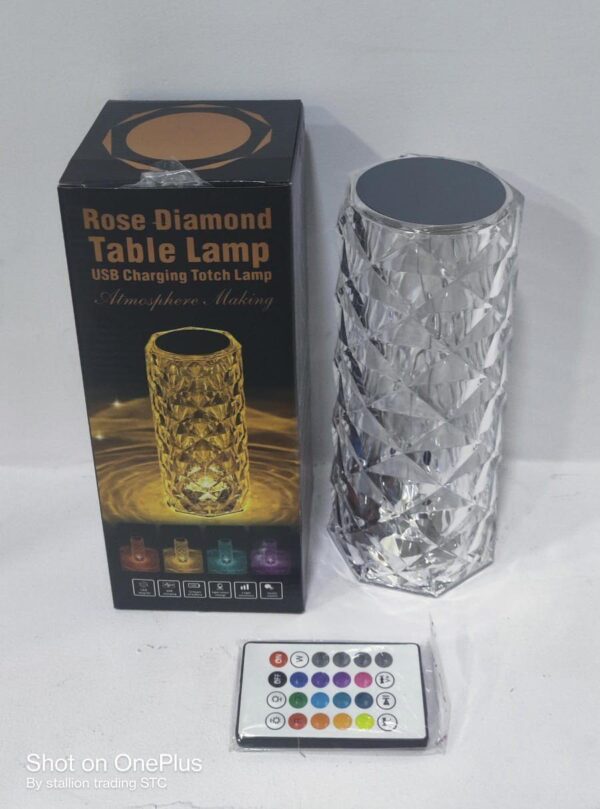 Rose Diamond Table Lamp - Image 2