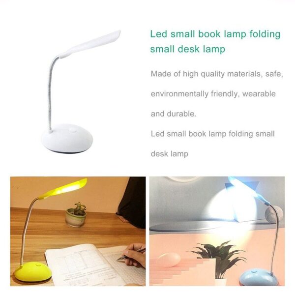 4LEDS Foldable Eye Protection Desk Lamp Reading Lamp Study Table Lamp Book Light Bedroom Night Light - Image 8