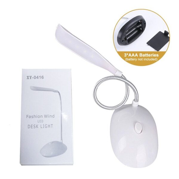 4LEDS Foldable Eye Protection Desk Lamp Reading Lamp Study Table Lamp Book Light Bedroom Night Light - Image 7