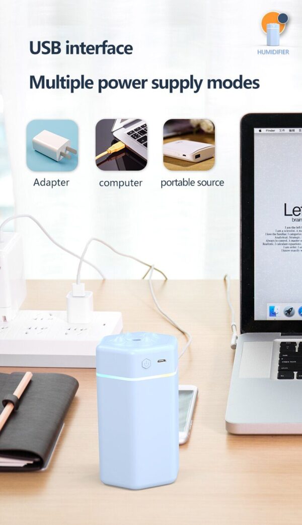 Air Humidifier Aroma Oil Humidificador USB - Image 7