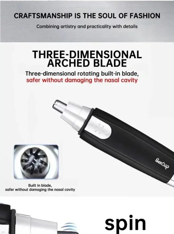 Electric Nose Hair Trimmer For Men Battery Model Trimming Nose Hair Women Nostrils Trim The Hair Scissors Nasal Hair Knife - Image 11