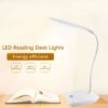 LED Desktop Desk Lamp USB Rechargeable Lighting Eye Protection Room Night Light Bedroom Bedside Student Reading Lamp - Image 6