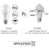 E27 LED Bulb PIR Motion Sensor 110V 220V 12W 15W 18W Dusk Dawn LED Light Lamps Spotlights Night Light For Home Stair Hallway - Image 6