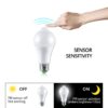 E27 LED Bulb PIR Motion Sensor 110V 220V 12W 15W 18W Dusk Dawn LED Light Lamps Spotlights Night Light For Home Stair Hallway - Image 4