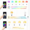 Tuya Smart Bulb E27 WiFi/Bluetooth Dimmable LED Light Bulb RGBCW 100-240V Smart Life App Control Support Alexa Google Home - Image 13