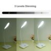 LED Desktop Desk Lamp USB Rechargeable Lighting Eye Protection Room Night Light Bedroom Bedside Student Reading Lamp - Image 8