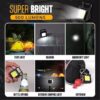 Multifunction Mini COB Keychain Light USB Rechargeable Emergency Lamps Magnetic Repair Work Outdoor Camping Flashlight - Image 7