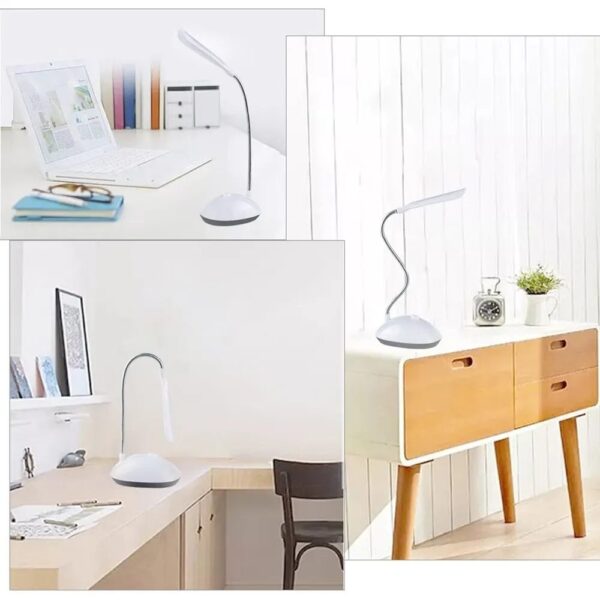 LED Desk Table Reading Lamp For Study Eye Protection Lamp AAA Battery Powered Lamp Folding Creative Night Light - Image 6