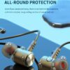 Neck Mounted Bluetooth Earphones Wireless Ultra Long Standby Games Sports Running Anti Sweat Suitable For Android Ios - Image 6