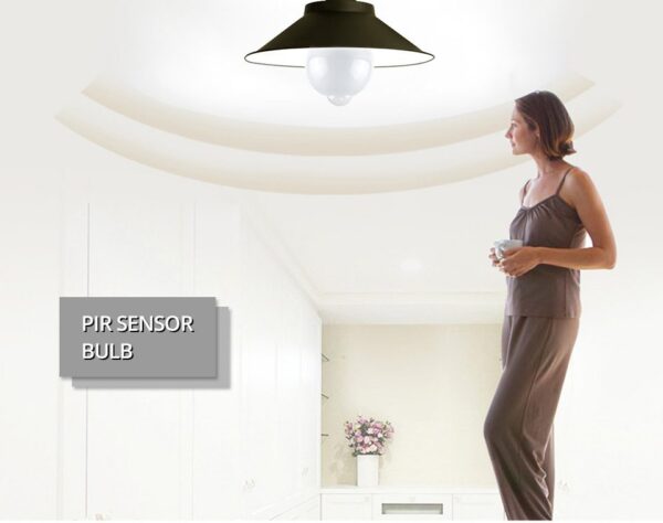 E27 LED Bulb PIR Motion Sensor 110V 220V 12W 15W 18W Dusk Dawn LED Light Lamps Spotlights Night Light For Home Stair Hallway - Image 5
