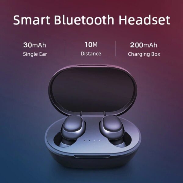 A6s Bluetooth Earphones Tws In Ear Bluetooth 5 0 Running Sports Stereo Buttons With Microphone Wireless Headphones - Image 3
