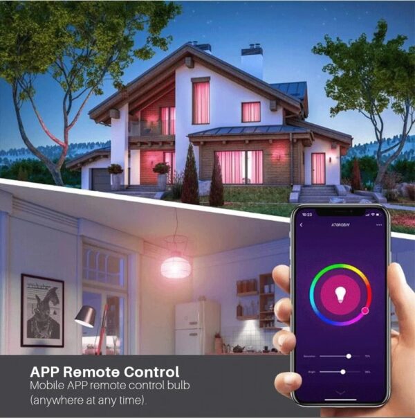 Tuya Smart Bulb E27 WiFi/Bluetooth Dimmable LED Light Bulb RGBCW 100-240V Smart Life App Control Support Alexa Google Home - Image 6