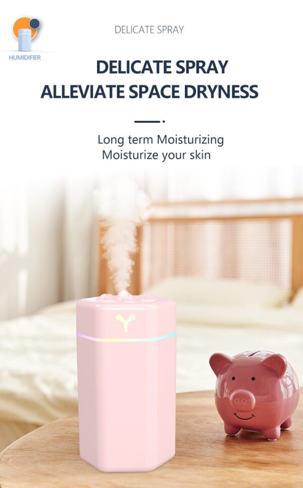 Air Humidifier Aroma Oil Humidificador USB - Image 12