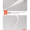 LED Desktop Desk Lamp USB Rechargeable Lighting Eye Protection Room Night Light Bedroom Bedside Student Reading Lamp - Image 4