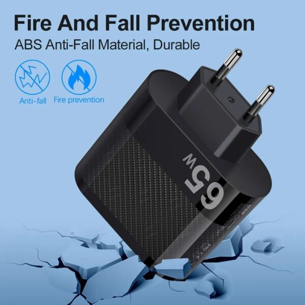 3.1A 5Ports USB Charger PD Charging Adapter For Xiaomi iPhone 13 Samsung Mobile Phone Plug Charging QC 3.0 Wall Charger - Image 3