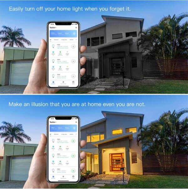 Tuya Smart Bulb E27 WiFi/Bluetooth Dimmable LED Light Bulb RGBCW 100-240V Smart Life App Control Support Alexa Google Home - Image 2