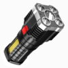5LED High Power Led Flashlights Rechargeable Camping Spotlight with Side Light 3 Lighting Modes for Camping Adventure Outdoor - Image 2