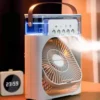 4 In 1 Portable Fan USB Personal Air Cooler Mini Air Conditioner - Image 2