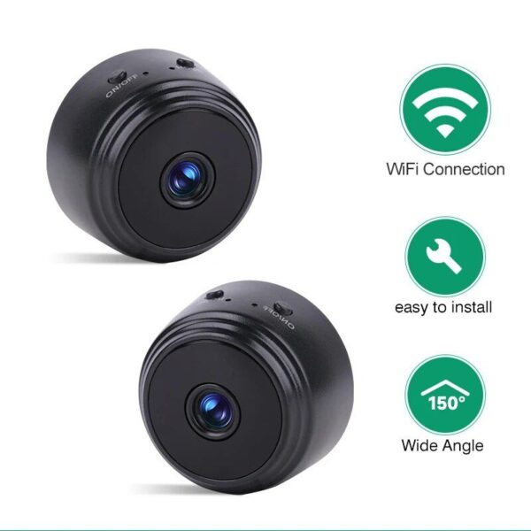 A9 WiFi Mini Camera Recorder Security Monitoring Wireless Video Mini Camera Recorder Voice Camera Smart Home For Infants And P - Image 9