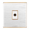 Uni White TV Socket