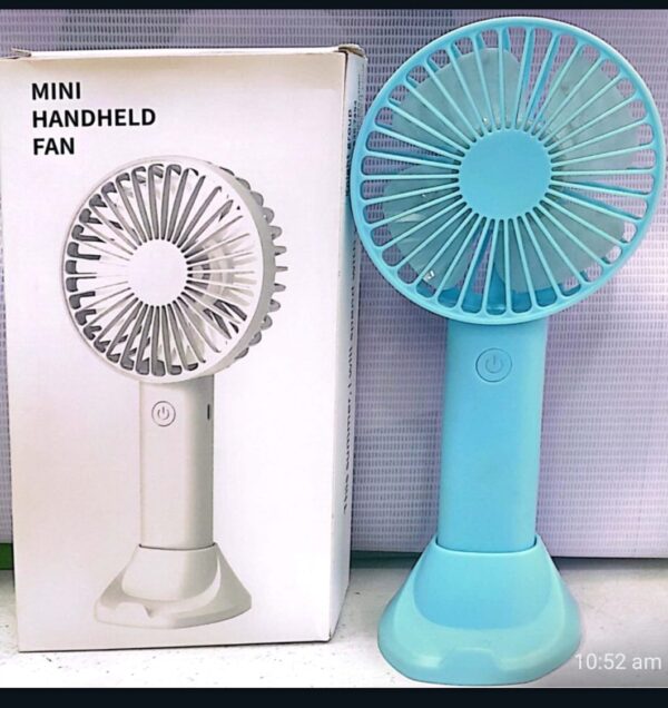 USB Charging portable handheld electric rechargeable mini fan - Image 2