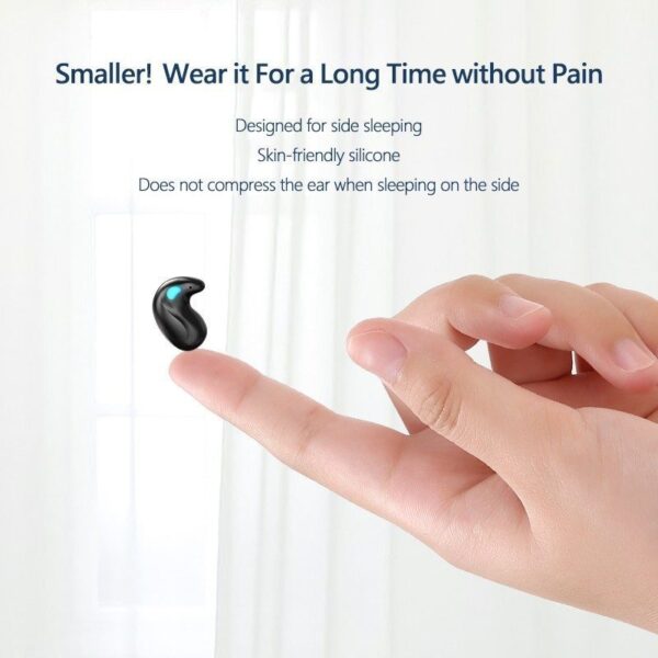 Homel X55 TWS Wireless Bluetooth Earbuds Painless Wear Ultra Thin Non-in -ear Headphones Handfree Calling Driving Earphones Noise Cancelling Headset with LED Display Charging Box and Microphone - Image 4