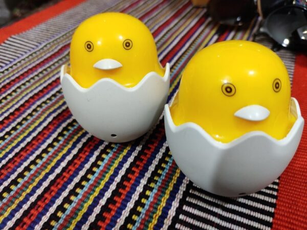 Light-Controlled Sensor LED EU Plug Egg Shell Duck Night Light with Mushroom Wall Socket Light Lamp - Image 7