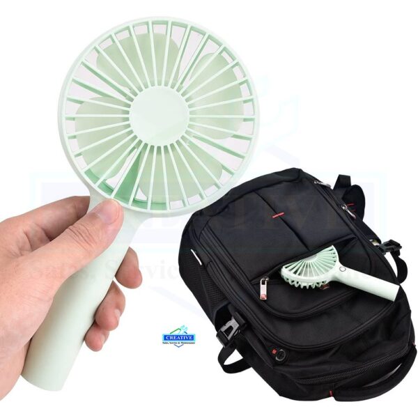 USB Charging portable handheld electric rechargeable mini fan - Image 4