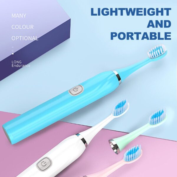 Soft Bristle Waterproof Electric Toothbrush - Image 5